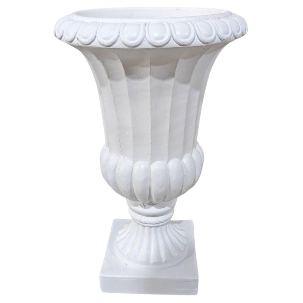 CALICE BASE QUADRA 49X49XH70 BIANCO